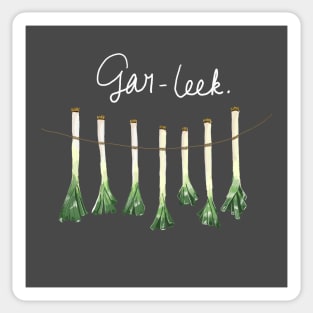 Gar-leek Sticker